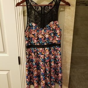 Flower Print Dress